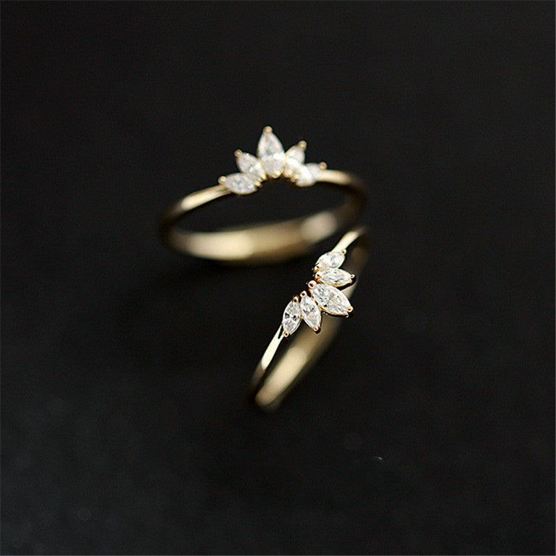 Simple Crown Rings